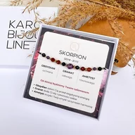 Bransoletki - Bransoletka dla zodiakalnego SKORPIONA - miniaturka - grafika 1