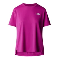 Koszulki sportowe damskie - Koszulka The North Face Flex 0A89581I71 - różowa - miniaturka - grafika 1