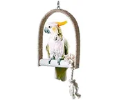 Klatki i wyposażenie dla ptaków - Karlie Flamingo 88653 sizal rozm. X L, 25 x 38 x 5 cm, z kamienia ptak drążek na biegunach - miniaturka - grafika 1