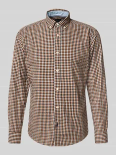Koszula casualowa o kroju regular fit z kołnierzykiem typu button down - Koszule męskie - miniaturka - grafika 1