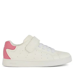 Sneakersy Geox J Eclyper J36LRA 000BC C0563 M Biały - Buty dla dziewczynek - miniaturka - grafika 1