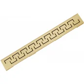 Odpływy liniowe - Maskownica do odpływu liniowego MEXEN M15, złota, 100 cm - miniaturka - grafika 1