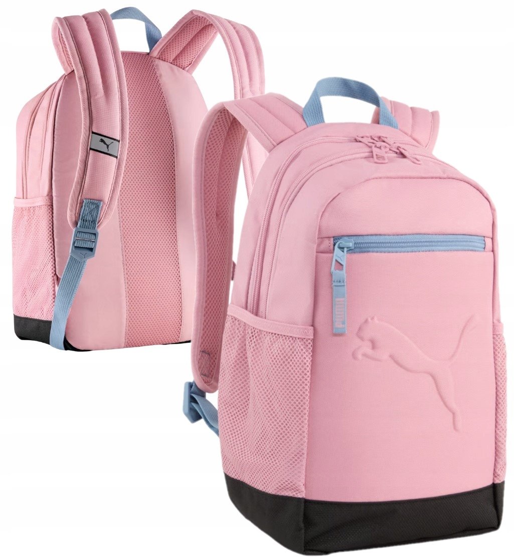 plecak Puma mały wycieczkowy miejski dwukomorowy różowy