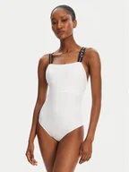 Stroje kąpielowe - EA7 Emporio Armani Strój kąpielowy 7W000294 AF12213 U0002 Biały - miniaturka - grafika 1