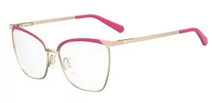 Okulary korekcyjne Love Moschino MOL596 88G - Okulary korekcyjne, oprawki, szkła - miniaturka - grafika 1