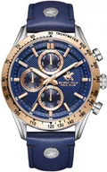 Zegarki męskie - Zegarek męski BEVERLY HILLS BP3659X.399 granatowy fashion na prezent - miniaturka - grafika 1