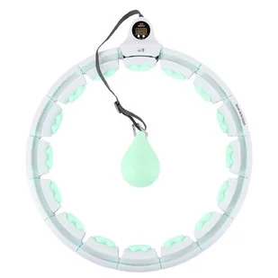 Hula hop HMS HHW06 Zielony - Pozostały sprzęt i akcesoria do ćwiczeń - miniaturka - grafika 1