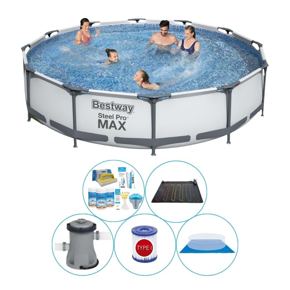 Oferta basenowa - Bestway Steel Pro MAX 366x76 cm - okrągły