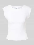 Koszulki i topy damskie - T-shirt z okrągłym dekoltem model ‘ALEXIS’ - miniaturka - grafika 1