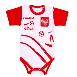Body dla niemowląt - Terjan, Body Polska, gola! - grafika 1