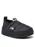 Buty dla chłopców - The North Face Kapcie Youth Thermoball Traction Mule II NF0A39UXKY4 Czarny - miniaturka - grafika 1