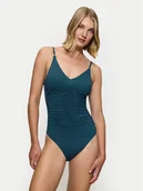 Stroje kąpielowe - Triumph Strój kąpielowy Summer Twist 10222233 Granatowy - miniaturka - grafika 1