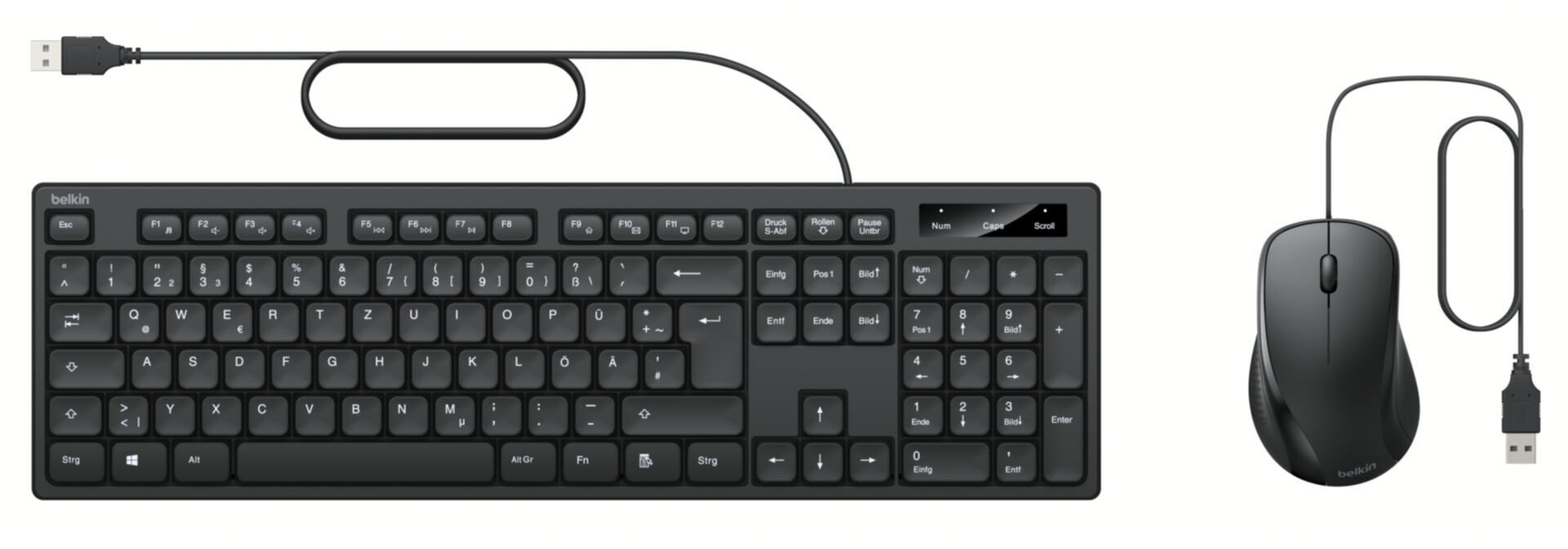 Belkin przewodowa klawiatura BBZ014DE