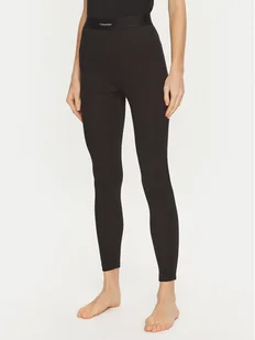 Calvin Klein Underwear Legginsy 000QS7220E Czarny Slim Fit - Piżamy damskie - miniaturka - grafika 1