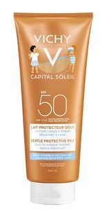 Vichy Ideal Soleil Ochronne Mleczko do twarzy i ciała dla dzieci SPF50+ 300ml - Pozostałe kosmetyki - miniaturka - grafika 1