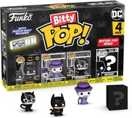 Figurki dla dzieci - funko pop! batman 85th bitty 4 pack 2.5cm batman catwoman joker - miniaturka - grafika 1