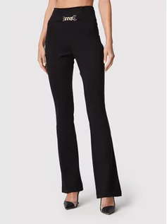 Spodnie damskie - Rinascimento Spodnie materiałowe CFC0110588003 Czarny Regular Fit - grafika 1