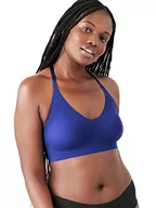 Biustonosze - True & Co Damski biustonosz z koronką z prawdziwego ciała, z koronką z tyłu, Laguna niebieski, XL - miniaturka - grafika 1