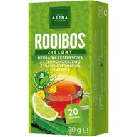 Herbata - Astra Rooibos zielony z trawą cytrynową i limonką Ex20 - miniaturka - grafika 1