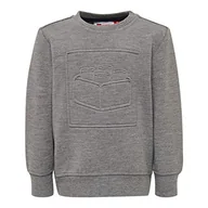 Bluzy dla chłopców - LEGO Wear Bluza chłopięca LWSIRIUS 781, szary (Grey Melange 921), 86 cm - miniaturka - grafika 1