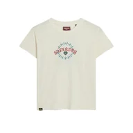 Koszulki i topy damskie - Dopasowany T-shirt z krótkim rękawem Tattoo Rhinestone - miniaturka - grafika 1