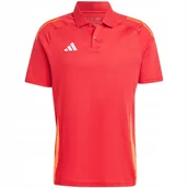 Koszulki męskie - Koszulka męska adidas Tiro 24 Competition Polo czerwona IR7563 XL - miniaturka - grafika 1