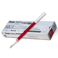 Wkłady do długopisów - Pentel LR10-B wkład do długopisów EnerGel 0,5 mm - czerwony, 12 sztuk - miniaturka - grafika 1
