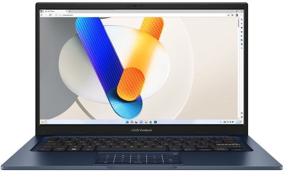 Asus Vivobook X1404VA / X1404VA-I38128 / Intel i3-13 / 16GB / SSD 1TB / Intel UHD / FullHD / Win 11 / Niebieski 1404VA-I38128