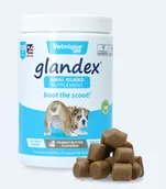 Suplementy i witaminy dla psów - Glandex Kęsy 480 g 120 szt. na gruczoły okołoodbytowe - miniaturka - grafika 1