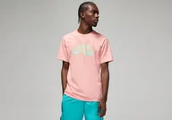 Koszulki męskie - Nike Air Jordan Jumpman Graphic Tee Bleached Coral - miniaturka - grafika 1