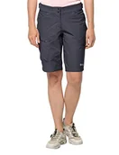 Spodenki damskie - Jackwolfskin Damskie szorty turystyczne, grafitowe, 34 - miniaturka - grafika 1