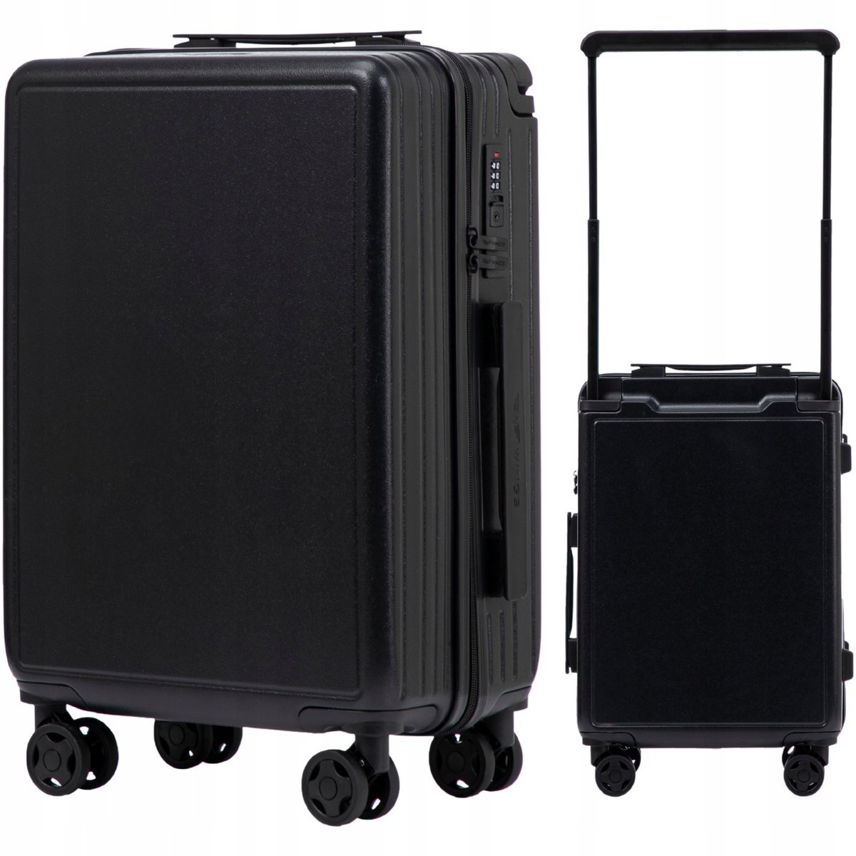 WINGS Walizka KABINOWA S BAGAŻ PODRĘCZNY 4 kółka PODRÓŻNA MAŁA TWARDA ABS