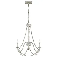 Lampy sufitowe - Maryville żyrandol szary FE-MARYVILLE3 Feiss - miniaturka - grafika 1