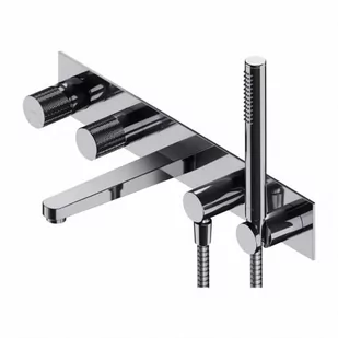 Omnires CT8037/1CR CT8037/1CR CONTOUR bateria wannowa 5-otworowa podtynkowa chrom - Baterie podtynkowe - miniaturka - grafika 1