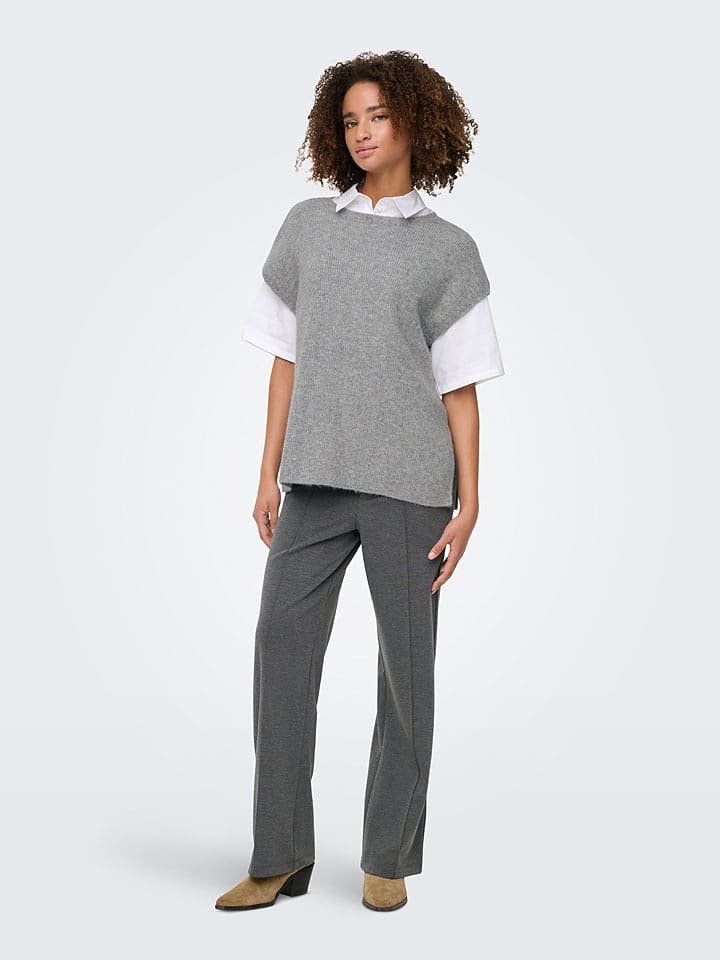 ONLY Bezrękawnik w kolorze szarym