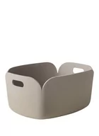 Kosze wiklinowe - Muuto Koszyk Restore beige - miniaturka - grafika 1