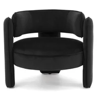 Krzesła - Krzesło fotelowe MY-6414 Czarny Riviera 100 - miniaturka - grafika 1