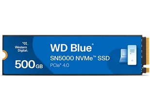 WD Blue SN5000 NVMe 500GB WDBS3F5000ANC-WRSN - Dyski SSD - miniaturka - grafika 1