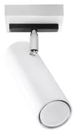 Lampy sufitowe - Sollux Lighting Regulowana Lampa Sufitowa DESIGNERSKI Plafon DIREZIONE Biały SL.0495 - miniaturka - grafika 1