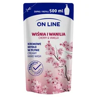 Mydła - Forte Sweeden, On Line, Mydło kremowe w płynie Wiśnia i Wanilia, 500 ml - miniaturka - grafika 1