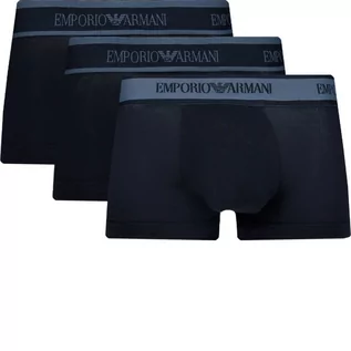 Majtki męskie - Emporio Armani Bokserki 3-pack - grafika 1