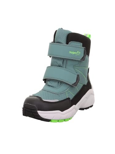 Superfit Culusuk 2.0 Gore-Tex śniegowce z ciepłą podszewką, zielone/czarne 7020, szerokie 25 EU, Zielony, czarny 7020, 25 EU szeroki