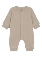 Pajacyki dla niemowląt - Noppies Rampers w kolorze szarobrązowym - miniaturka - grafika 1