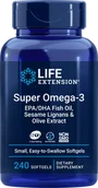 Witaminy i minerały - Omega Pharma Life Extension Life Extension Super 3 EPA / DHA - 240 kapsułek - miniaturka - grafika 1