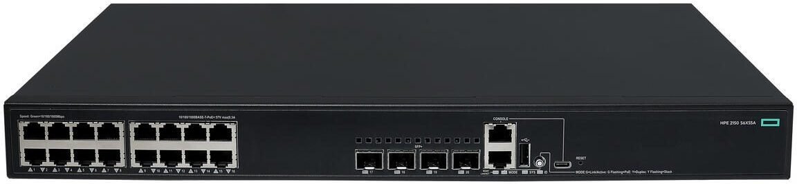 Switch HP Networking CW 2150 16G PoE+ 4P 248W S6X55A