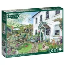 Falcon Puzzle 1000 Dom z ogrodem G3 - Puzzle - miniaturka - grafika 1