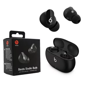 Słuchawki bezprzewodowe - Apple Beats Studio Buds True Wireless - ANC Wodoodporne - Czarne - Słuchawki - miniaturka - grafika 1