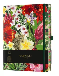 Notes Castelli Leopard Eden 25X19 Lin - Notesy i bloczki - miniaturka - grafika 1