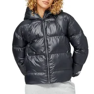 Kurtki i kamizelki sportowe damskie - Kurtka New Balance WJ23503PHM - czarna - miniaturka - grafika 1