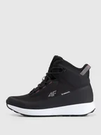 Śniegowce damskie - 4F Buty zimowe śniegowce DCX z ociepliną Primaloft damskie - czarne 41 - miniaturka - grafika 1